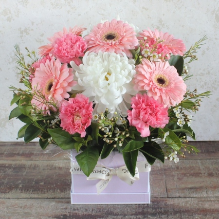 Baby Girl Box Arrangement