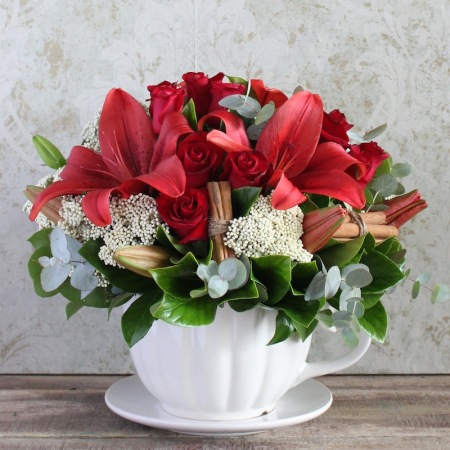 Merry Christmas Teacup