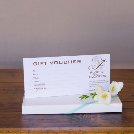 Florist With Flowers Gift Voucher