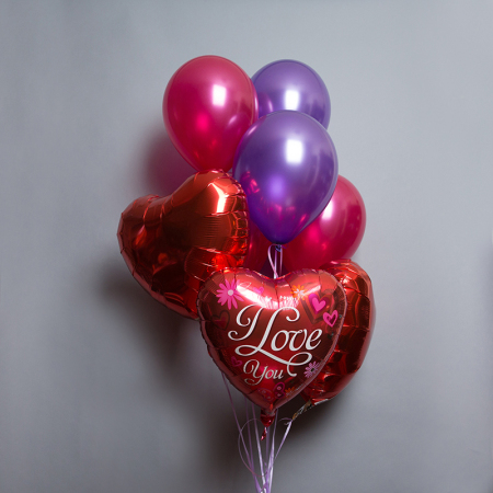 I Love You Balloon Bouquet
