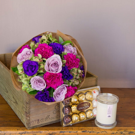 Pretty Posy With Gifts