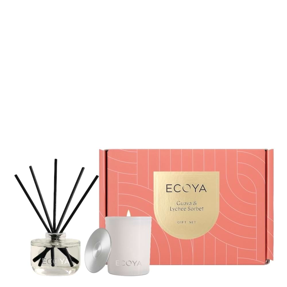 Ecoya The Mini Duo Gift Set - Guava and Lychee Sorbet