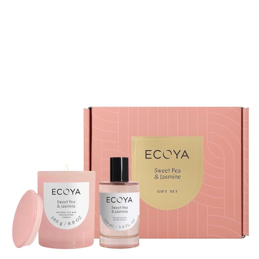 The Double Act - Ecoya Sweet Pea and Jasmine Gift set 