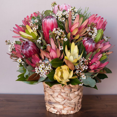 Basket of Wildflowers