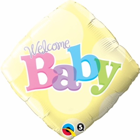 Welcome Baby Foil Balloon 18