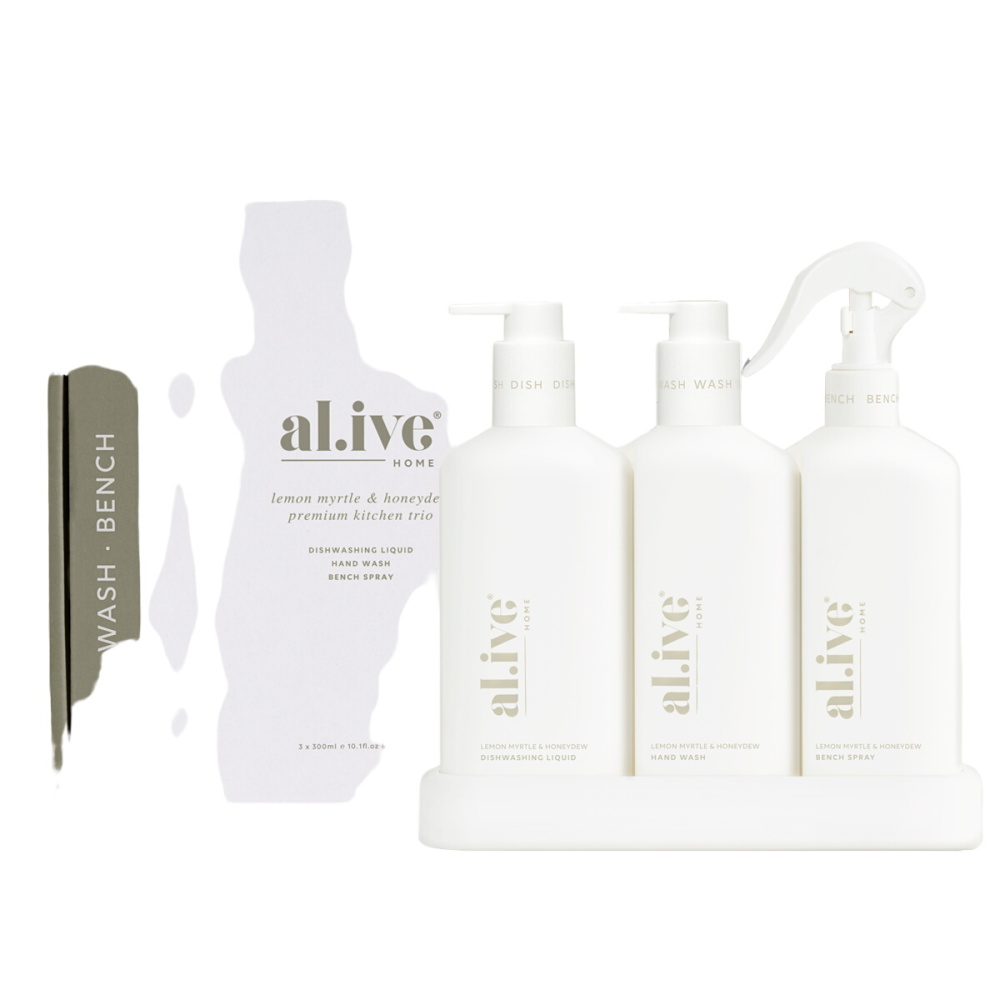 al.ive Kitchen Trio Lemon Myrtle and Honeydew