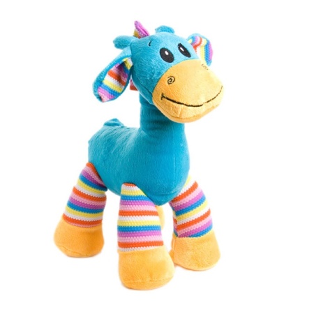 Giraffe with Stripes Blue 30cm