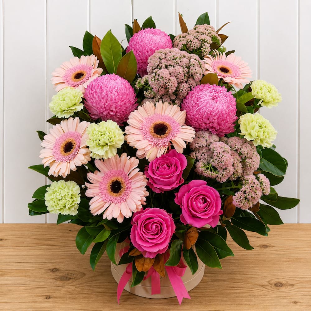 Pink Velvet Blooms 